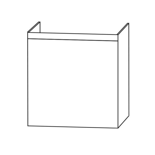 Laguna Waschtischunterschrank 45 cm Skizze