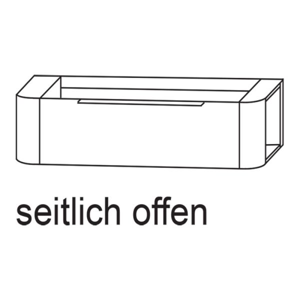 Laguna Orbis Waschtischunterschrank - 131 cm Skizze