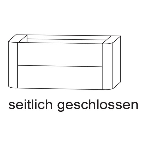 Laguna Orbis Waschtischunterschrank - 100 cm Skizze