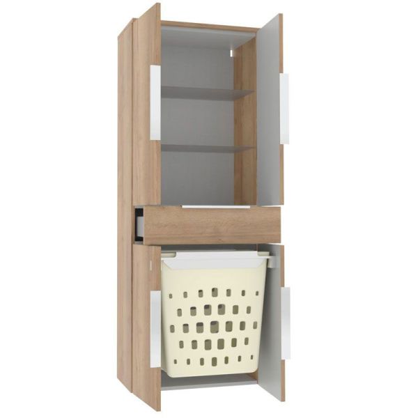 Laguna Ergänzungsschrank Hochschrank - 60 cm geöffnet