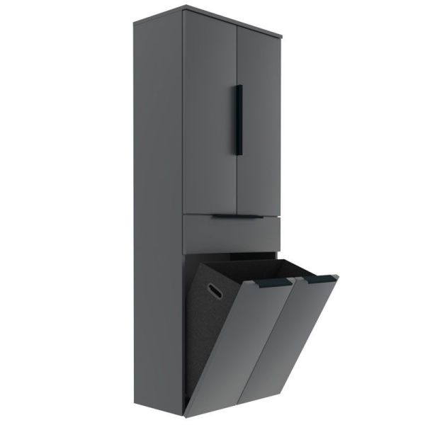 Laguna Ergänzungsschrank Hochschrank - 60 cm geöffnet