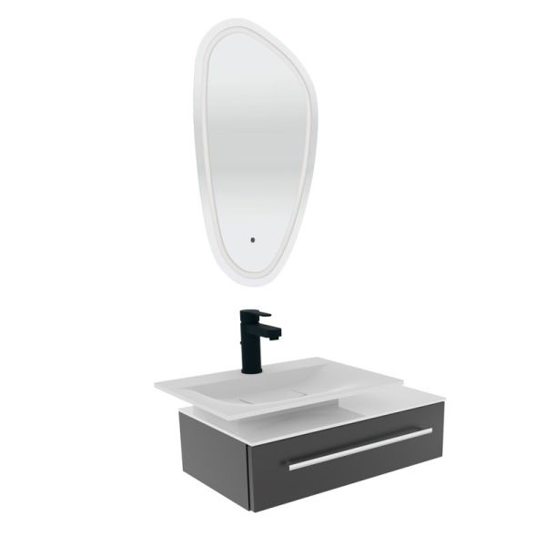 Laguna Platino 2.0 Badmöbel Set 1-1 - 60 cm