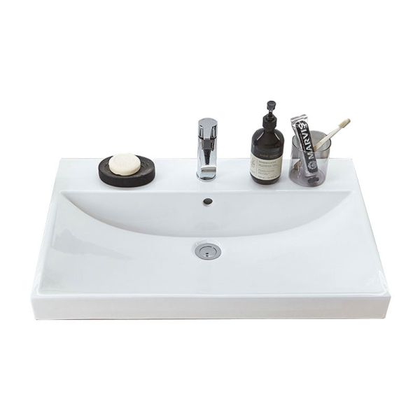 Laguna Platino 2.0 Aufsatzwaschtisch - 71 cm, Frontansicht