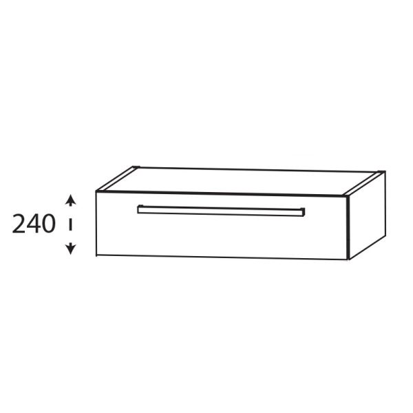 Laguna Platino 2.0 Waschtischunterschrank - 60 cm Skizze