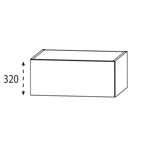Laguna Platino 2.0 Waschtischunterschrank - 80 cm Skizze