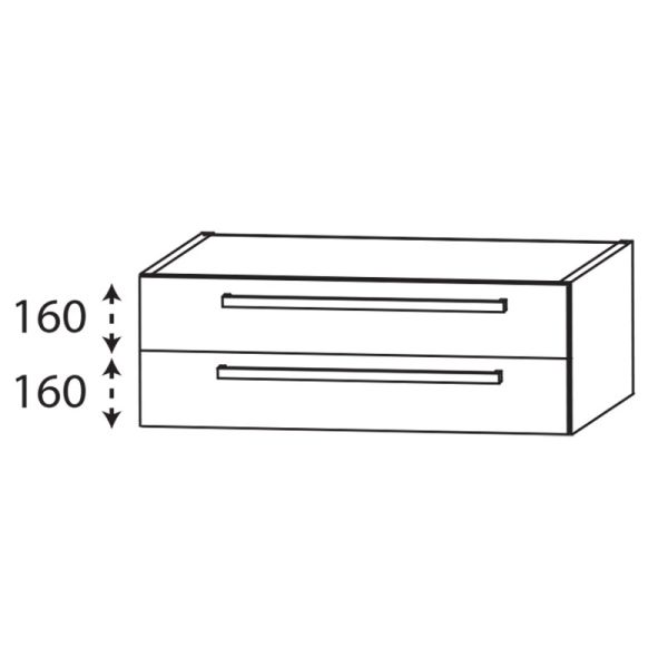 Laguna Platino 2.0 Waschtischunterschrank - 80 cm Skizze
