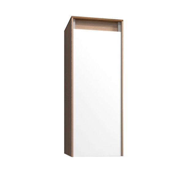 Laguna Pronto Highboard - 32,5 cm, 1 Tür, 2 Glasfachböden
