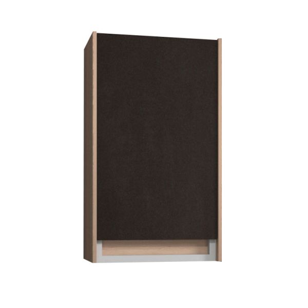 Laguna Pronto Oberschrank - 42 cm, 1 Tür und 1 Glasfachboden