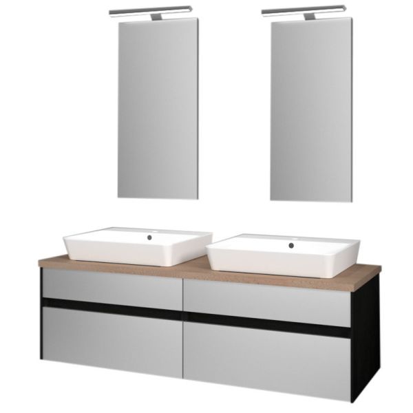Laguna Pronto Badmöbel Set - 142,6 cm