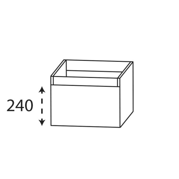 Laguna Reflex Unterschrank - 30 cm Skizze