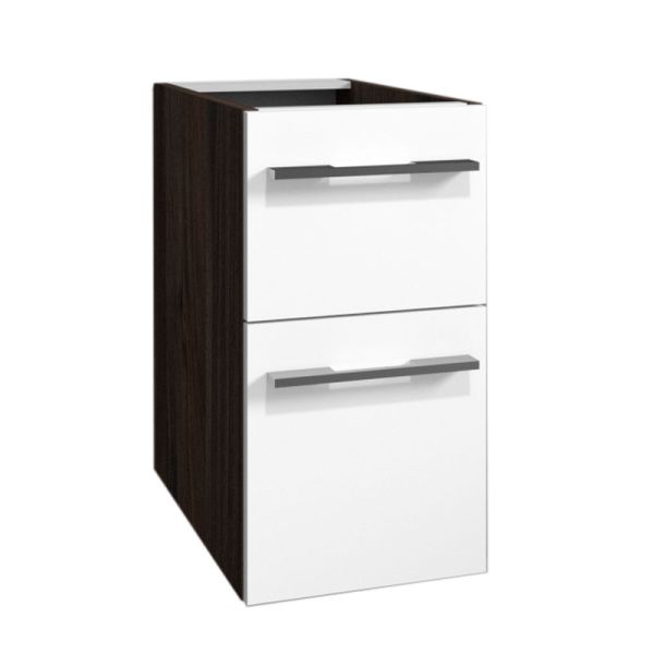 Laguna Reflex Unterschrank für Waschtischverlängerung - 30 cm 2 Auszüge