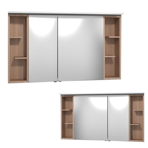 Laguna Kera.Round Spiegelschrank - 120 cm