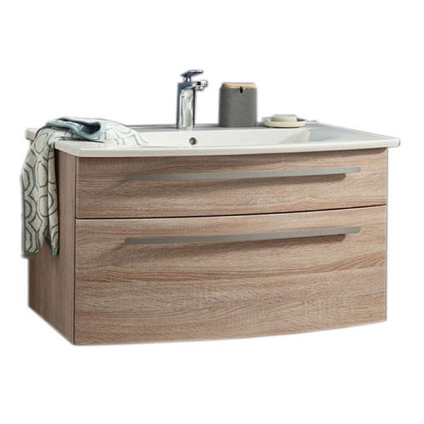 Laguna Kera.Round Waschtisch mit Unterschrank Set 1 - 82 cm