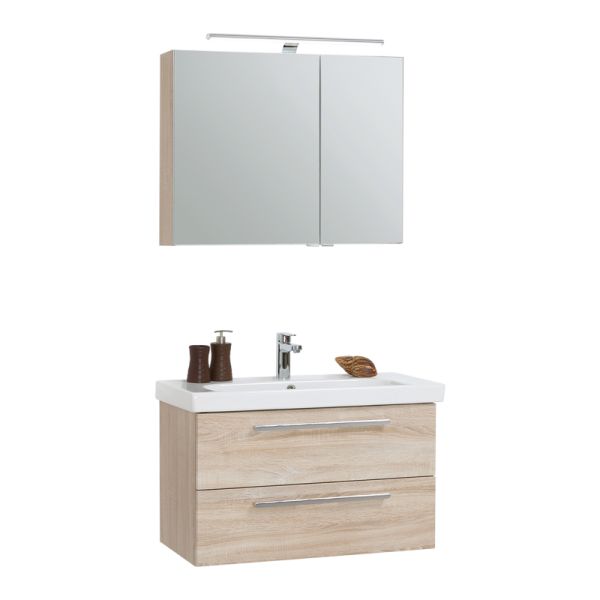 Laguna Kera.Home Badmöbel Set - 85 cm Variante links