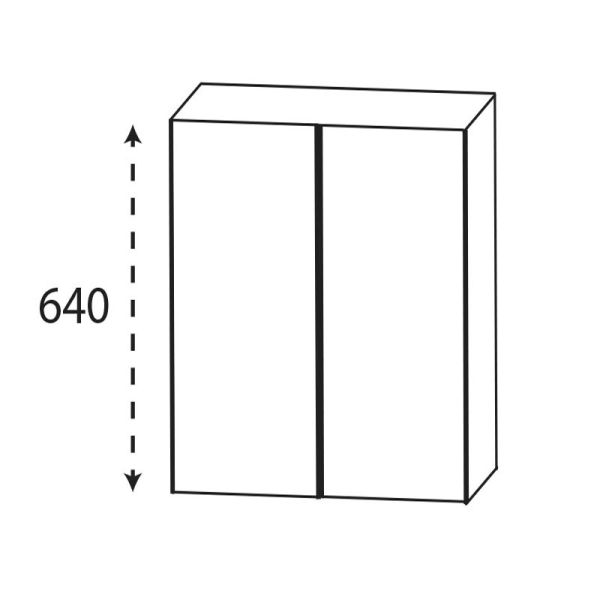 Laguna Highline 150 Oberschrank - 60 cm Skizze