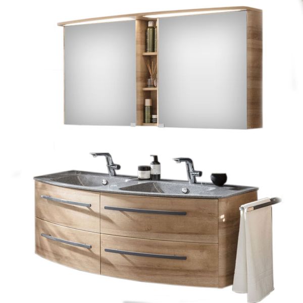 Lanzet Classico Badmöbel Set 4- 142 cm