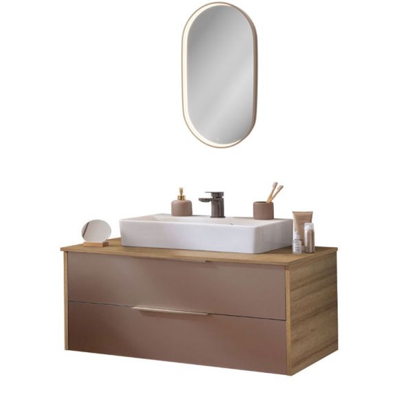 Lanzet Vidro Badmöbel Set 90 cm