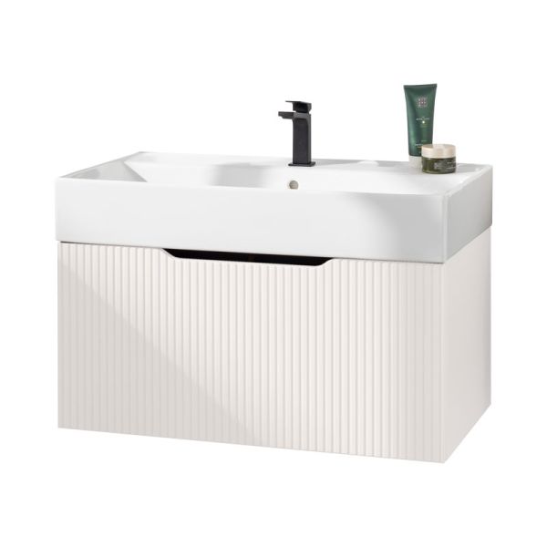 Lanzet Lio Waschtisch mit Unterschrank - 81,5 cm