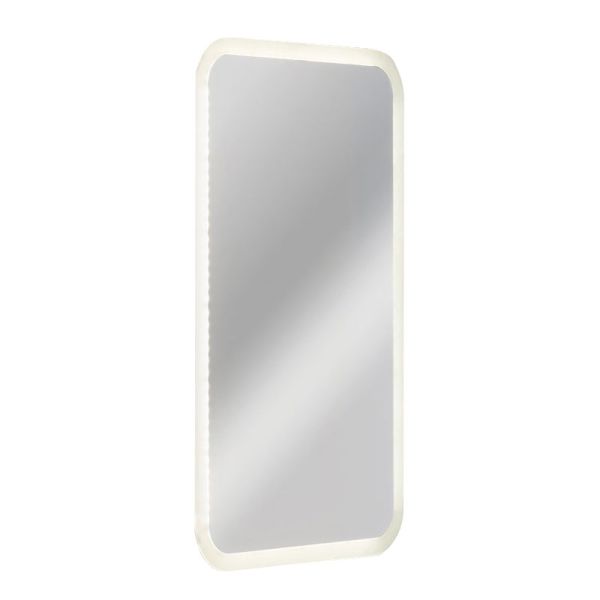 Lanzet Spiegel Flächenspiegel K3 - 45 cm, indirekte LED-Beleuchtung