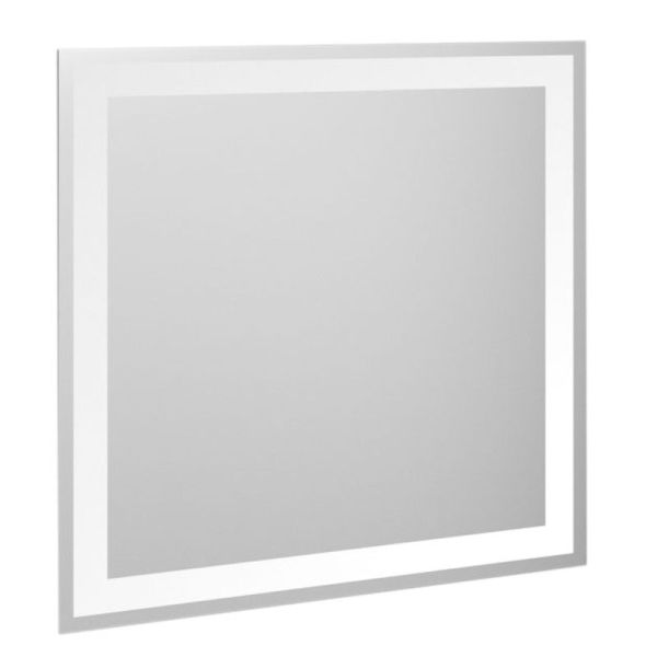 Lanzet Spiegel Flächenspiegel P5- 60 cm, indirekte LED-Beleuchtung Ambiente