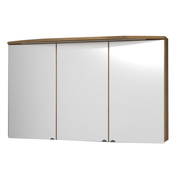 Lanzet Spiegel Spiegelschrank L4- 100 cm, 1 LED-Leuchte