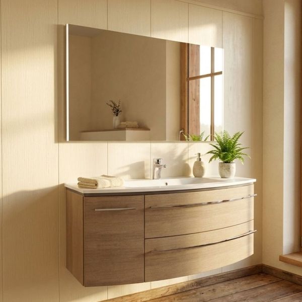 Marlin Bad 3040 - CITYplus Badmöbel Set 15 - 122 cm Ambiente