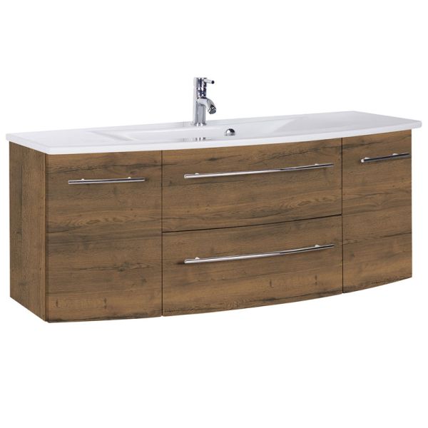 Marlin Bad 3040 - CITYplus Waschtisch mit Unterschrank Set 9 - 120 cm