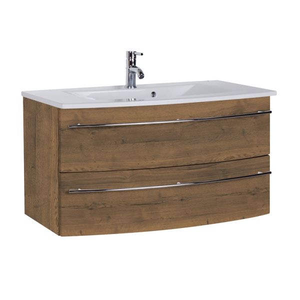 Marlin 3040city Waschtisch mit Unterschrank Set 13 - 91 cm