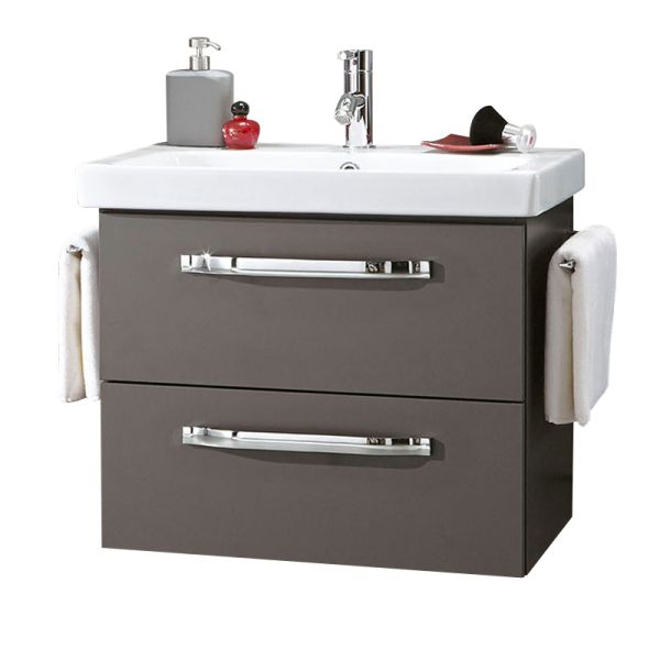 Marlin Bad 3060 Waschtisch mit Unterschrank Set 1