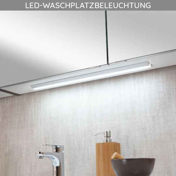 Marlin 3980spiegel LED Waschplatzbeleuchtung - 110 cm