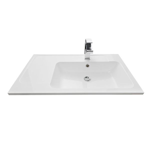 Marlin 3250 Mineralmarmorwaschtisch 80,5 cm