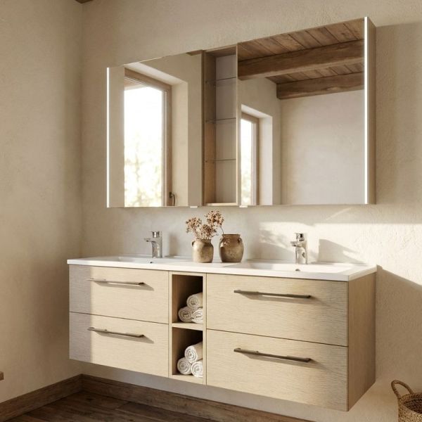 Marlin Bad 3250 Badmöbel Set 8 - 140 cm Ambiente