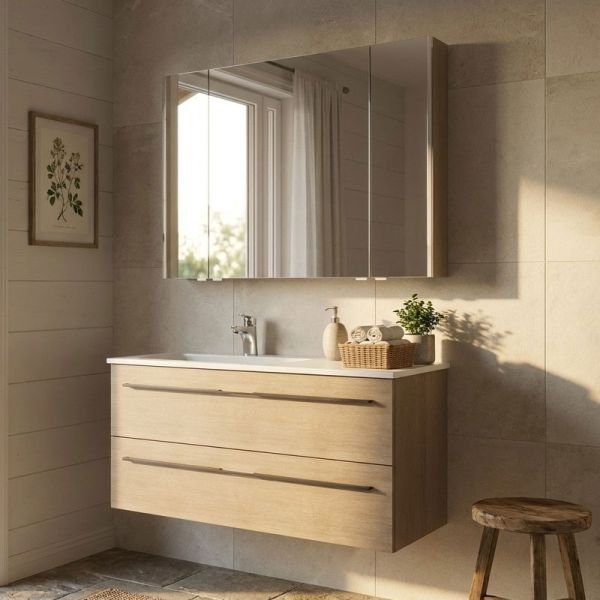 Marlin Bad 3250 Badmöbel Set 19 - 100 cm Ambiente
