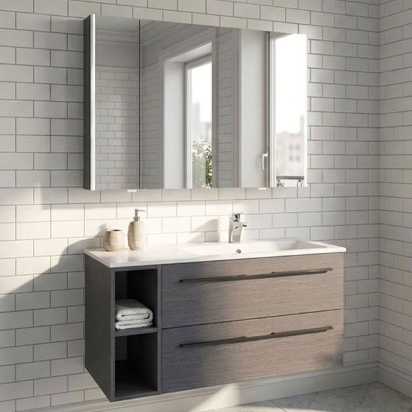 Marlin Bad 3250 Badmöbel Set 22 - 100 cm Ambiente