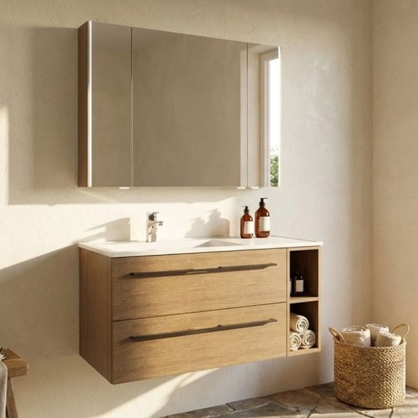 Marlin Bad 3250 Badmöbel Set 21 - 100 cm Ambiente