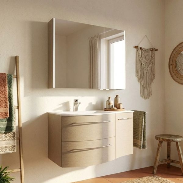 Marlin Bad 3280 Badmöbel Set 4 - 90,4 cm Ambiente