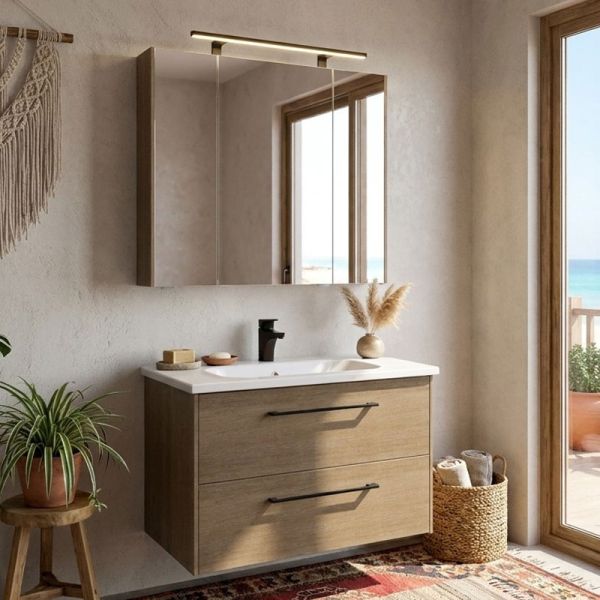 Marlin 3400modern Badmöbel Set 4 - 82 cm Ambiente