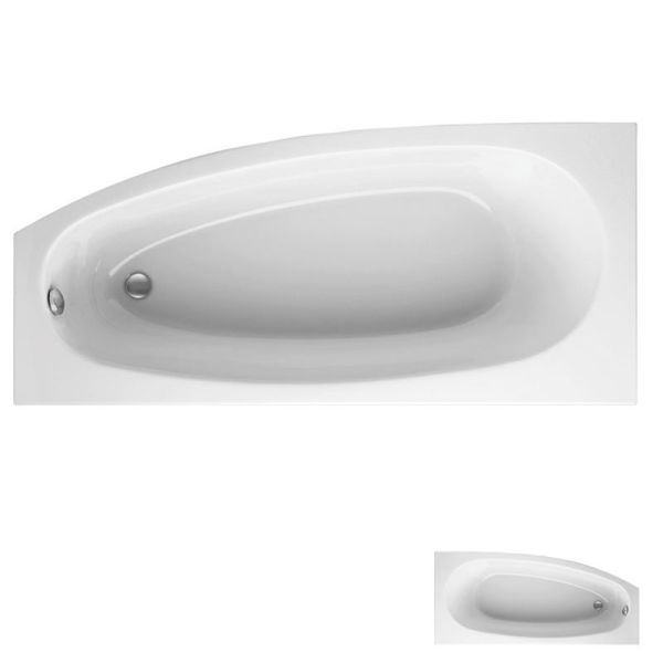 Mauersberger Bombax Kompakt Badewanne 160x75 links