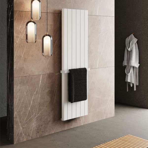 Nordholm Paneelheizkörper Rotonda - 1800 mm x 565 mm, Weiß-Matt, Ambiente