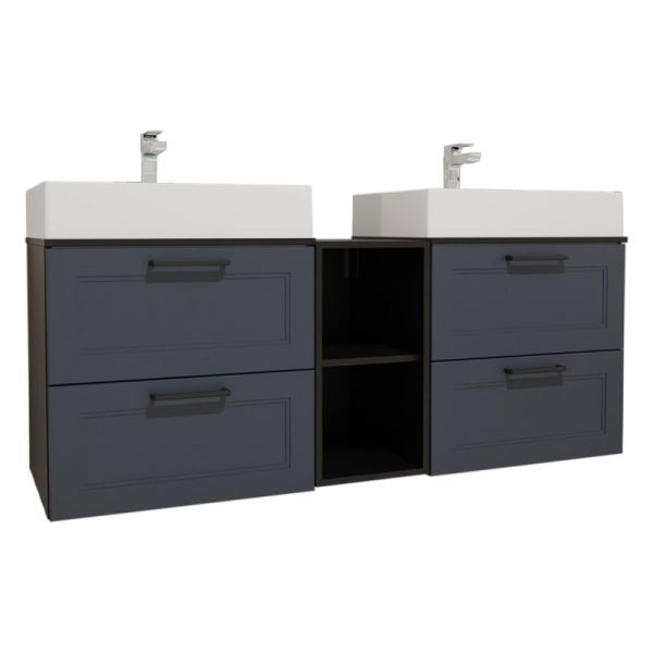 Nobilia Country Waschtisch mit Unterschrank Set 20 - 150 cm