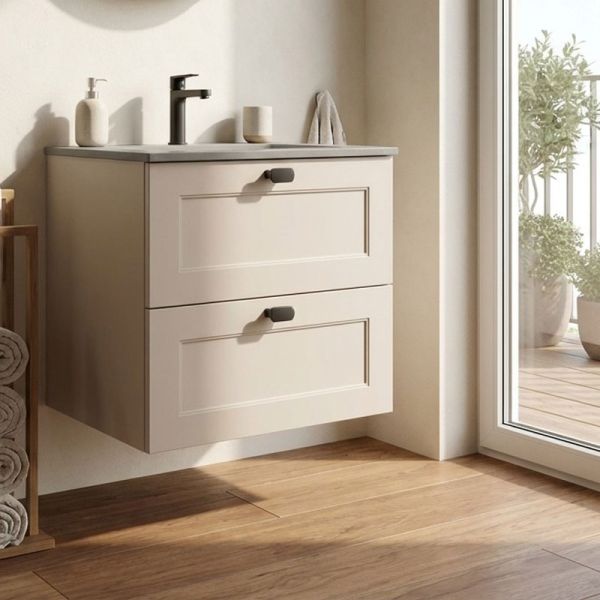 Nobilia Country Waschtisch mit Unterschrank Set 1 - 61 cm Ambi