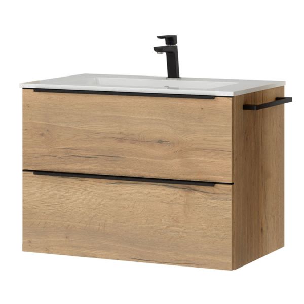Nobilia City Line Waschtisch mit Unterschrank 2 - 81 cm
