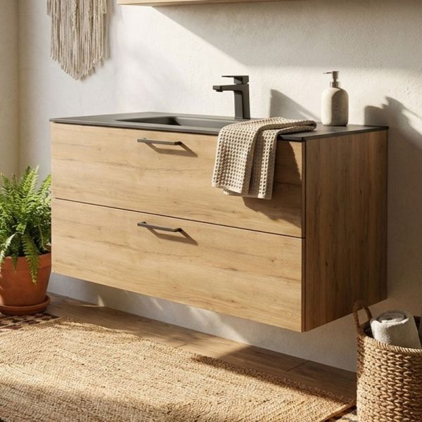 Nobilia City Line Waschtisch mit Unterschrank 4 - 121 cm Ambi