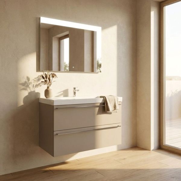 Nobilia Pure Badmöbel Set 101 cm Ambiente
