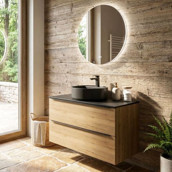Nobilia Urban Style Badmöbel Set 11 - 100 cm Ambiente