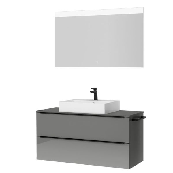 Nobilia Urban Style Badmöbel Set 14 - 120 cm