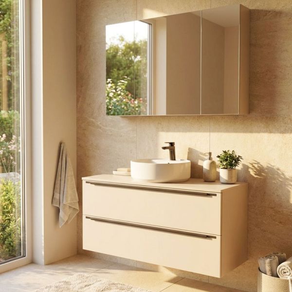 Nobilia Urban Style Badmöbel Set 19 - 120 cm Ambiente