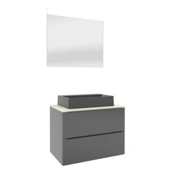 Nobilia Urban Style Badmöbel Set 21 - 80 cm