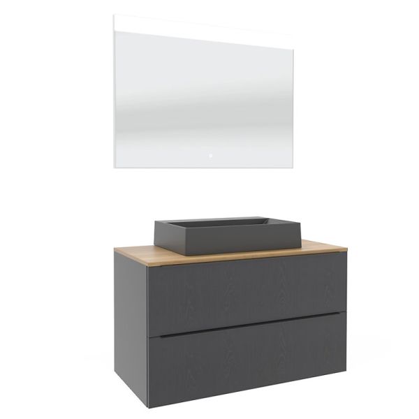 Nobilia Urban Style Badmöbel Set 23 - 100 cm