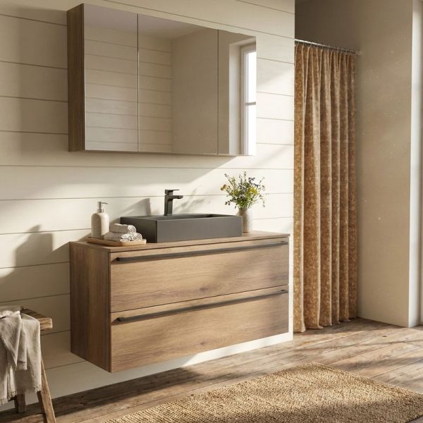 Nobilia Urban Style Badmöbel Set 26 - 120 cm Ambiente